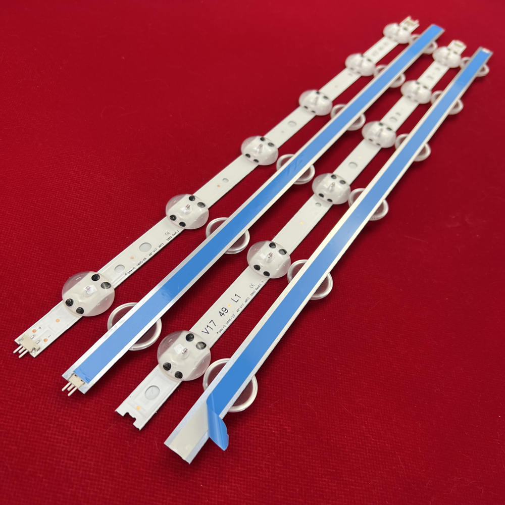 8Kits LED Backlight strip For 49UV340C 49LJ614V 49UJ6525 49UJ6585 49UJ6565 49UJ670V 49UJ701V V17 49 6916L-2862A 6916L-2863A