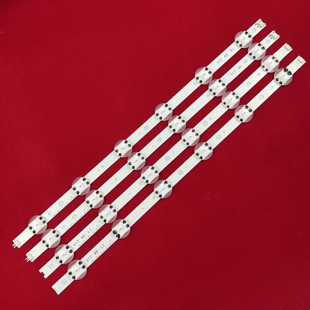 8Kits LED Backlight strip For 49UV340C 49LJ614V 49UJ6525 49UJ6585 49UJ6565 49UJ670V 49UJ701V V17 49 6916L-2862A 6916L-2863A