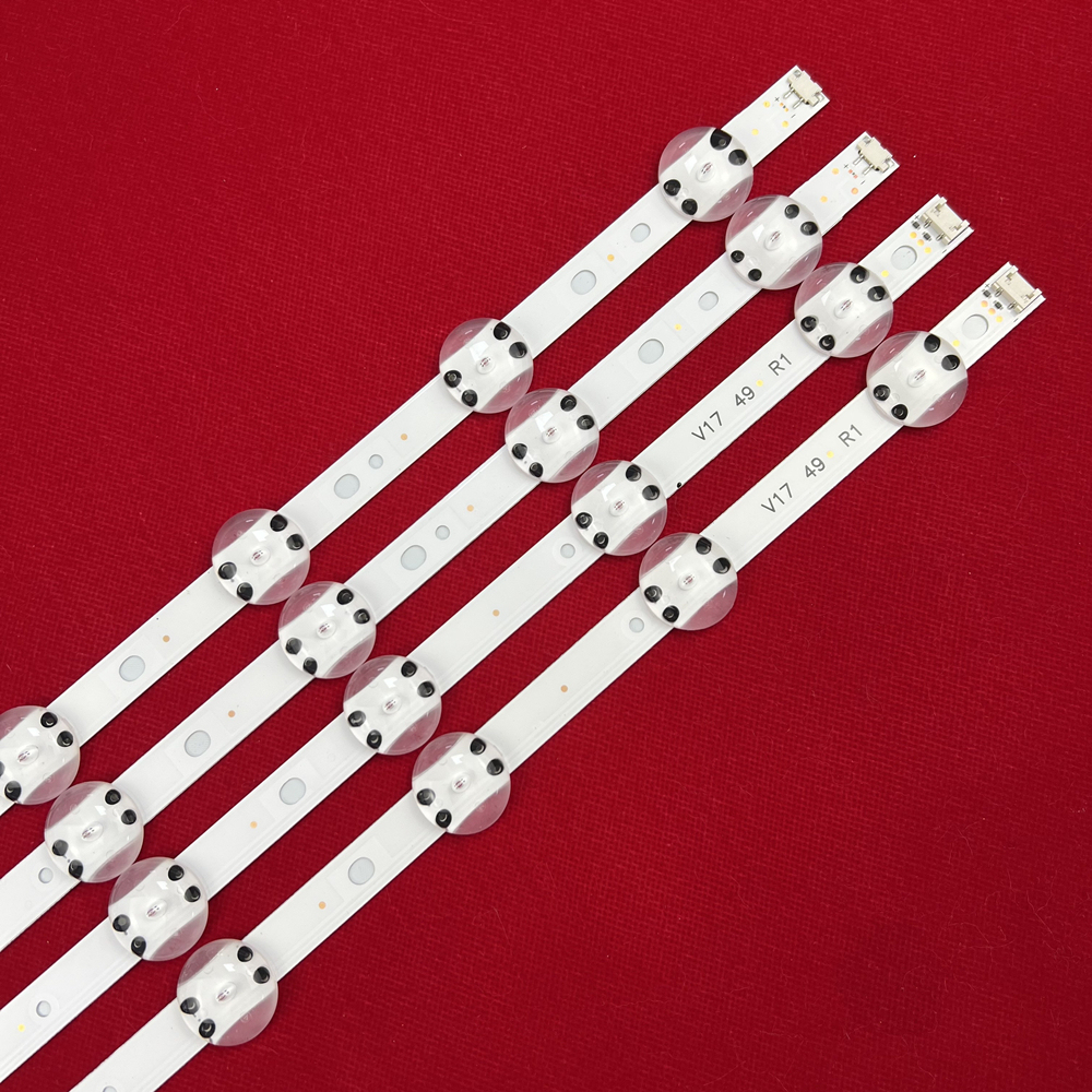 8Kits LED Backlight strip For 49UV340C 49LJ614V 49UJ6525 49UJ6585 49UJ6565 49UJ670V 49UJ701V V17 49 6916L-2862A 6916L-2863A