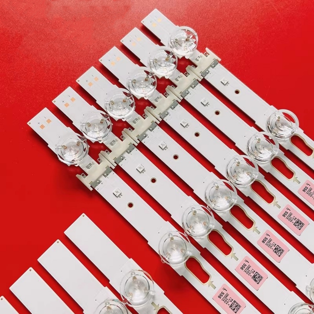 4Kits LED strip For UN50KU6000 UE50KU6000 UE50KU6020 UE50KU6072 UE50KU6075 UE50MU6105 UE50MU6122 UN50MU6100 V6DU-500DCA 500DCB-R2