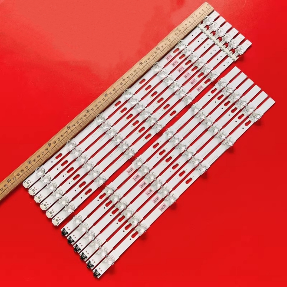 4Kits LED strip For UN50KU6000 UE50KU6000 UE50KU6020 UE50KU6072 UE50KU6075 UE50MU6105 UE50MU6122 UN50MU6100 V6DU-500DCA 500DCB-R2