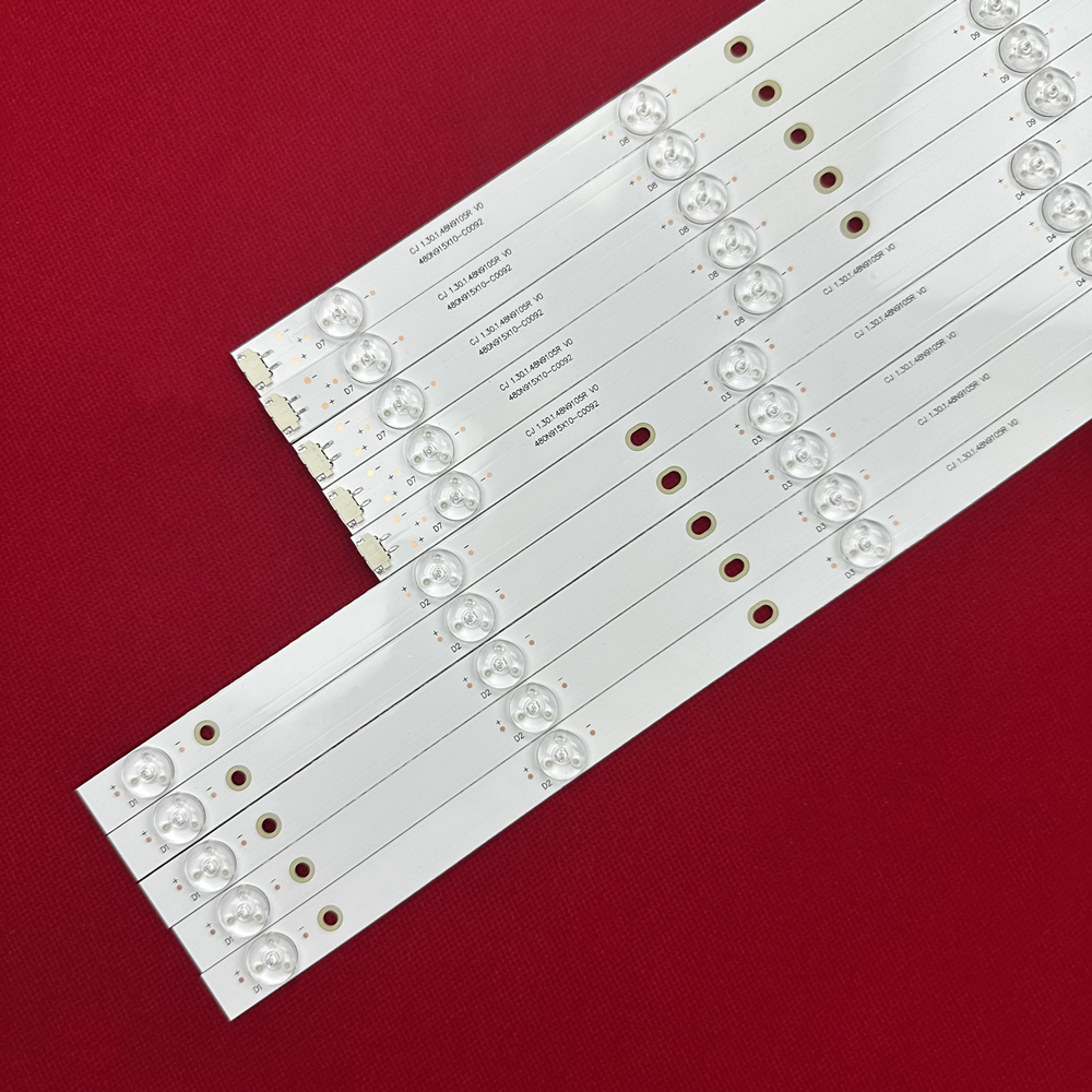 8Kits LED Backlight Strip For PTV48A12 PTV48N91 CJ 1.30.1.48N9105R V0 480N915X10-C0092