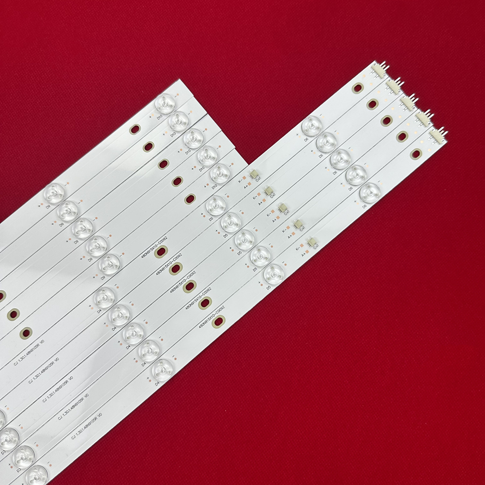 8Kits LED Backlight Strip For PTV48A12 PTV48N91 CJ 1.30.1.48N9105R V0 480N915X10-C0092