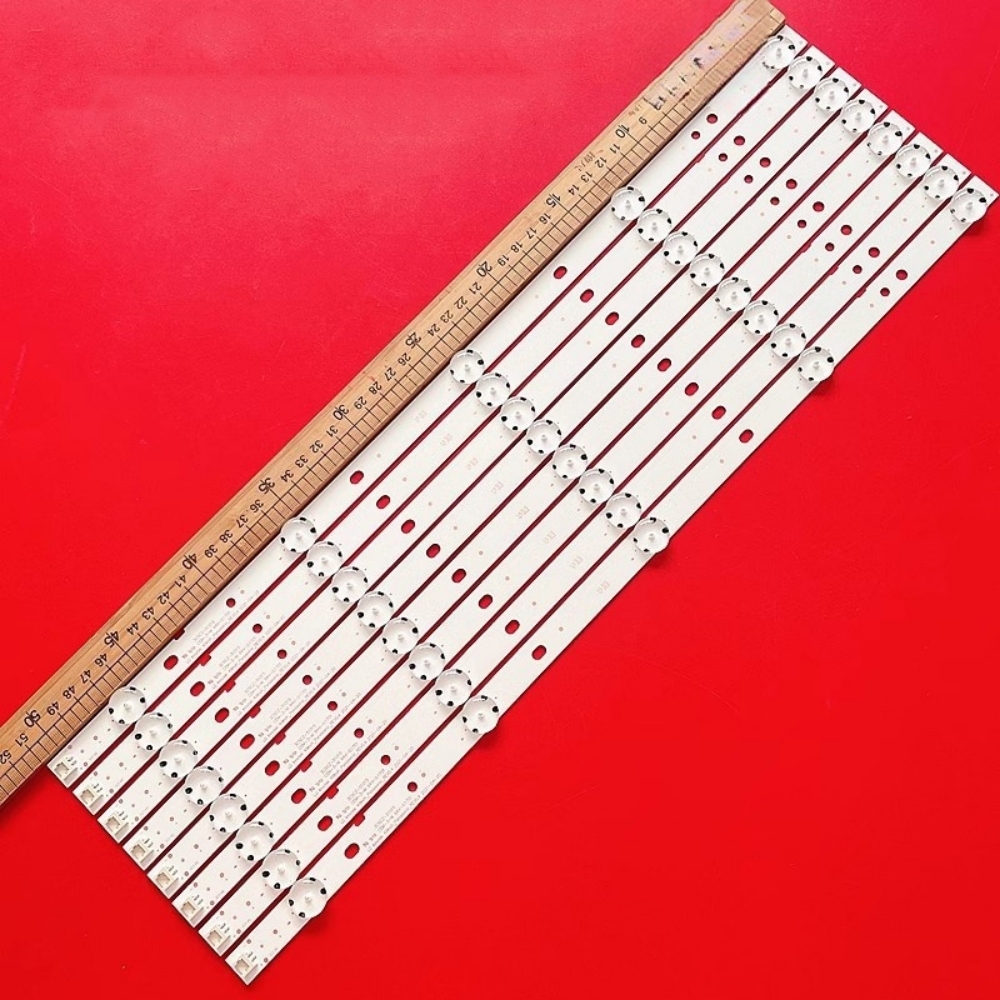8Kits LED for TC-49DS630B TC-49ES630B Tc49d400b Tc-49ds630 Tc-49es630 Tc-49fs630b Tc49fs630b Tc49fs630 tc-49d400b tc-49d400 TX49DS503