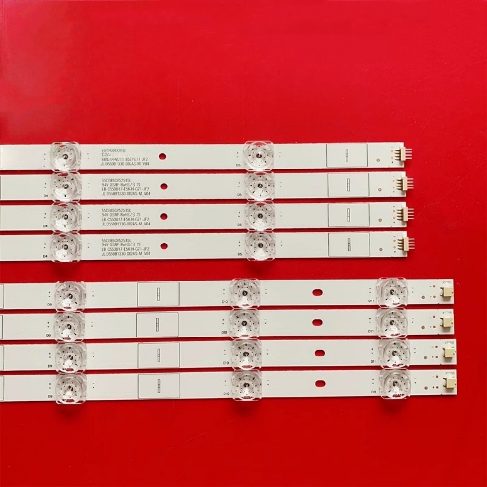 7Kits LED Bar For H-LED55EU7008 Ptv55g50 Ptv55g50sn Ptv55g60 LB-C550U17-E5K-H-G71-JF2 LB-C550Y19-55-UHG JL.D550B1330-002AS UCC55G6S-UI