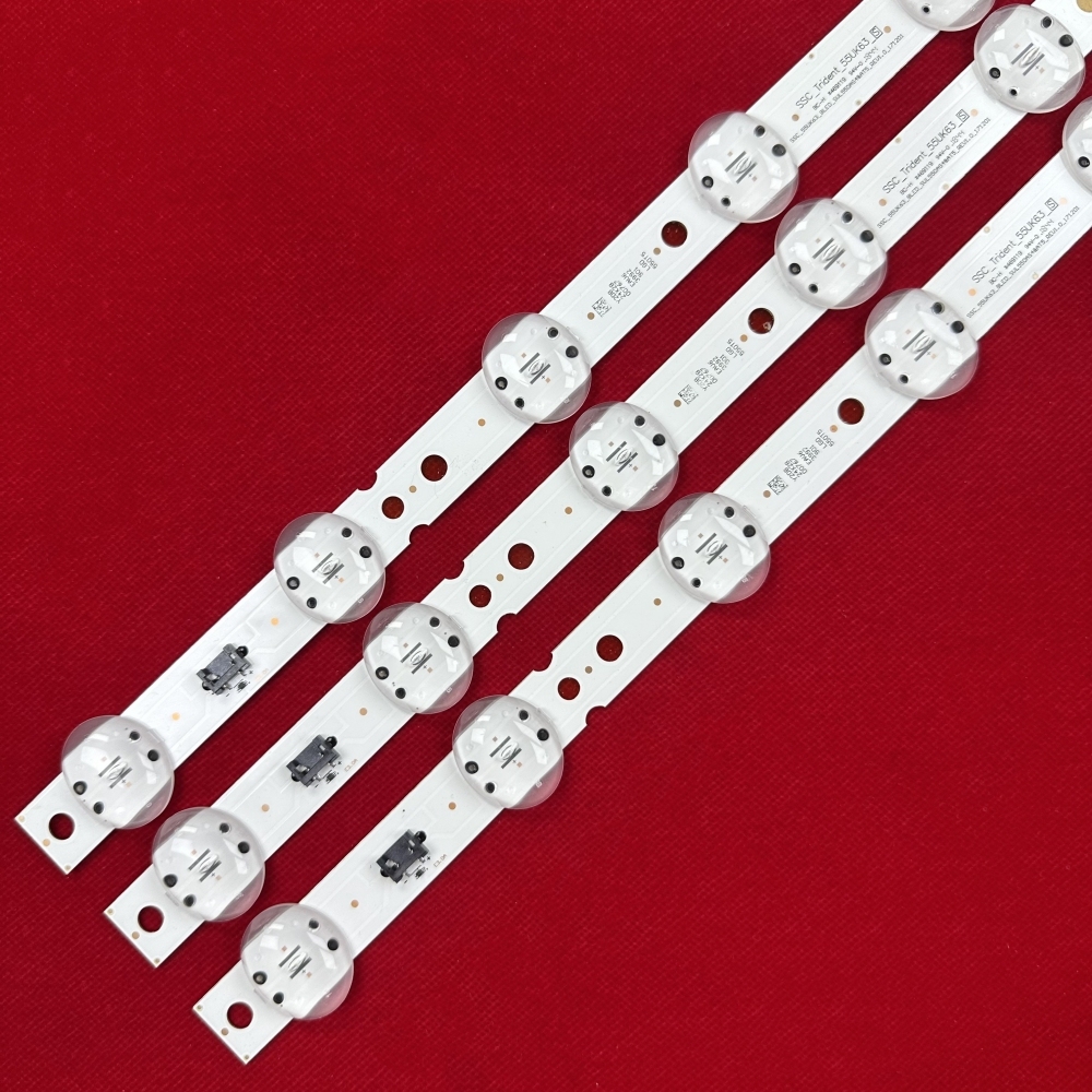8Sets LED Backlight Strip for  55UK6300 55UK6200PLA 55UK6200 55UK6350 55UK6350PUC 55UK6550 55UK6550PUB 55UK63
