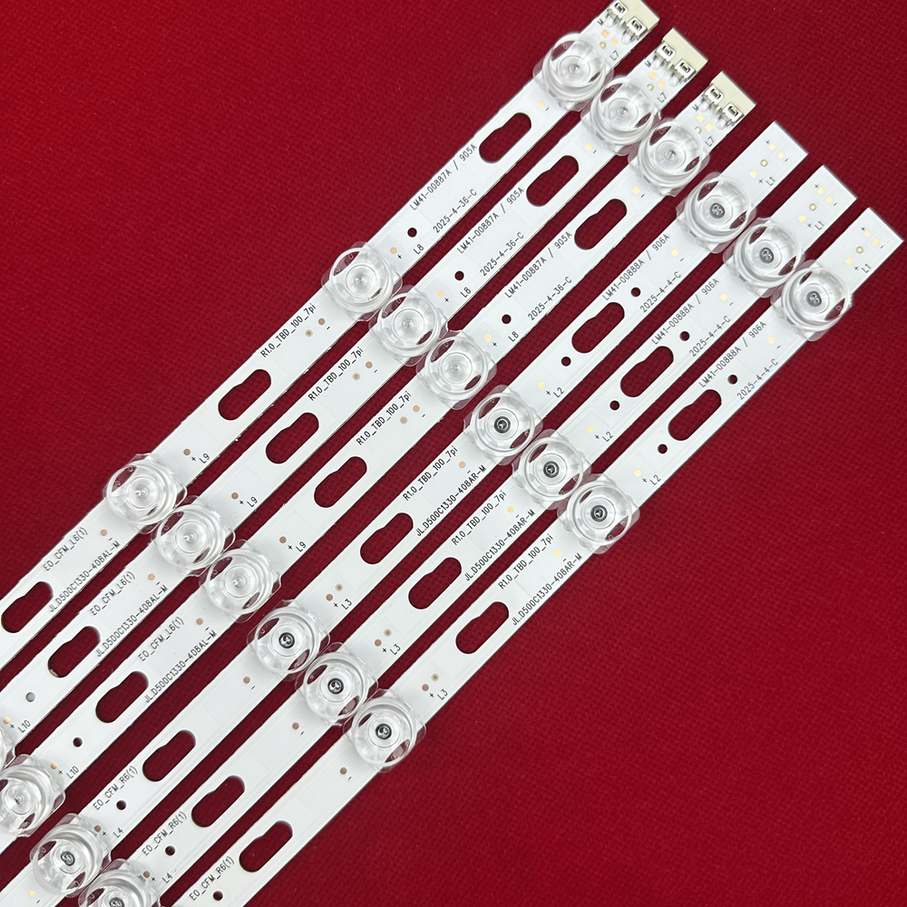 10Sets LED Backlight strip for UE50TU7100 UN50TU8000 UN50TU8200 UN50TU7000 UN50TU7020 UE50TU8000 UE50TU7000 BN96-50317A