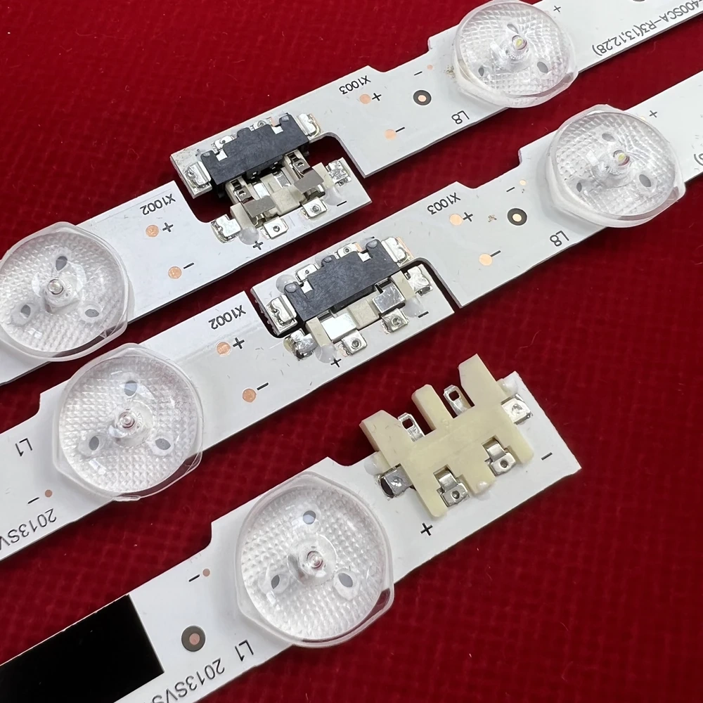 6 conjuntos de faixa de luz de fundo LED para UE40F5000 UE40F5300 UE40F5500 UN40F6200 UN40F5200 UN40F5500 UE40F6400 BN96-25520A 25521A