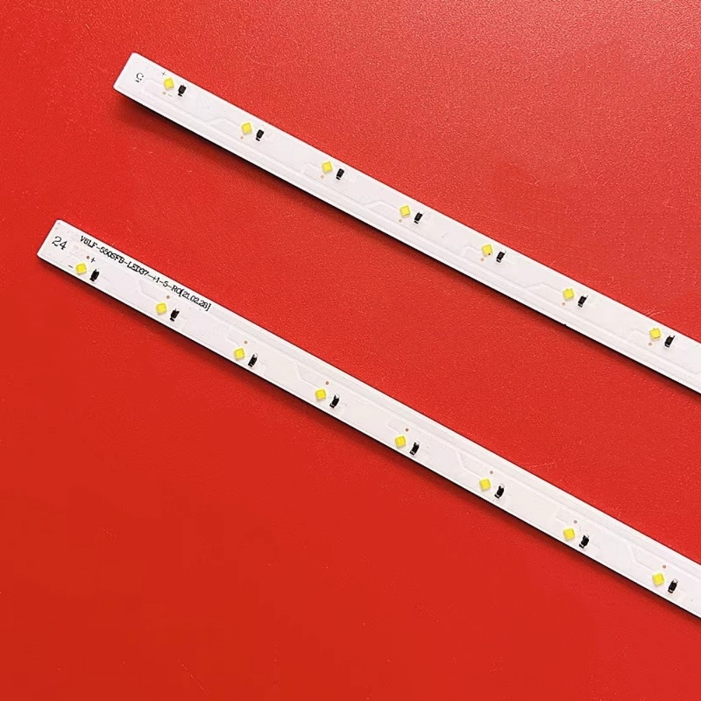 10Sets LED backlight strip for UE55K5100 UN55K5300 UE55K5300 UE55K5105 UE55K5170 UE55K5170SS UN55K5100 LOUVRE 55 UA55K5100