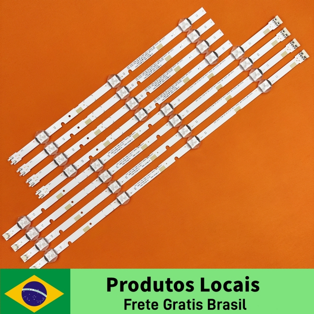 Brasil armazém 10 conjuntos LED retroiluminação UN43j5200