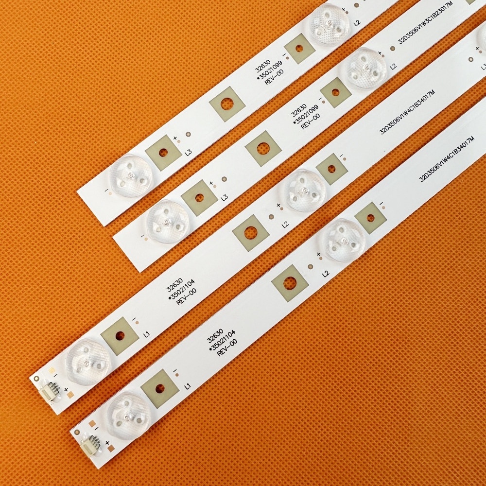 Brasil armazém 30 conjuntos de tira retroiluminação LED para 35021104 35021099 35021248 3502122 For TOS HIBA 32630 32L1500 Dl3245i DL3244 DL3246 DL3253i 32l2400 DL3253