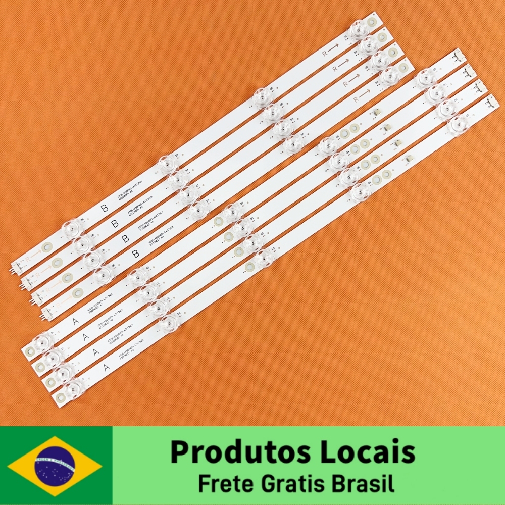 Brasil armazém 8 conjuntos de tira retroiluminação LED para LE50UHD20 50UK950 50D1UDVB K500WD01 K500WDD1 A3 4708-K500WD-A3113N01