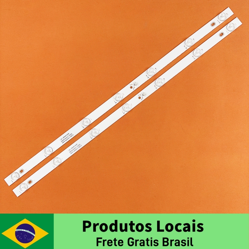 Brasil armazém 30 conjuntos de tira retroiluminação LED para Ph28n91 PH28N91D PH28N91DSGW PH28N91DSGWA 28N91GM02X07-E0013 1.30.1.280N91002R V0 TF-LED28S58T2