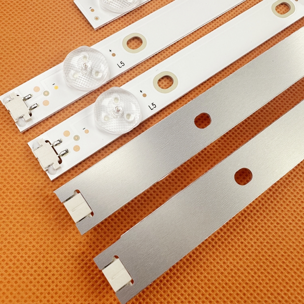 Brasil armazém 8 conjuntos de tira retroiluminação LED para TL032 JL.D50091330-006ES-M_V02 3080550S10DTZ001 H-LED50FU7004 CX500DLEDM 50DM7700