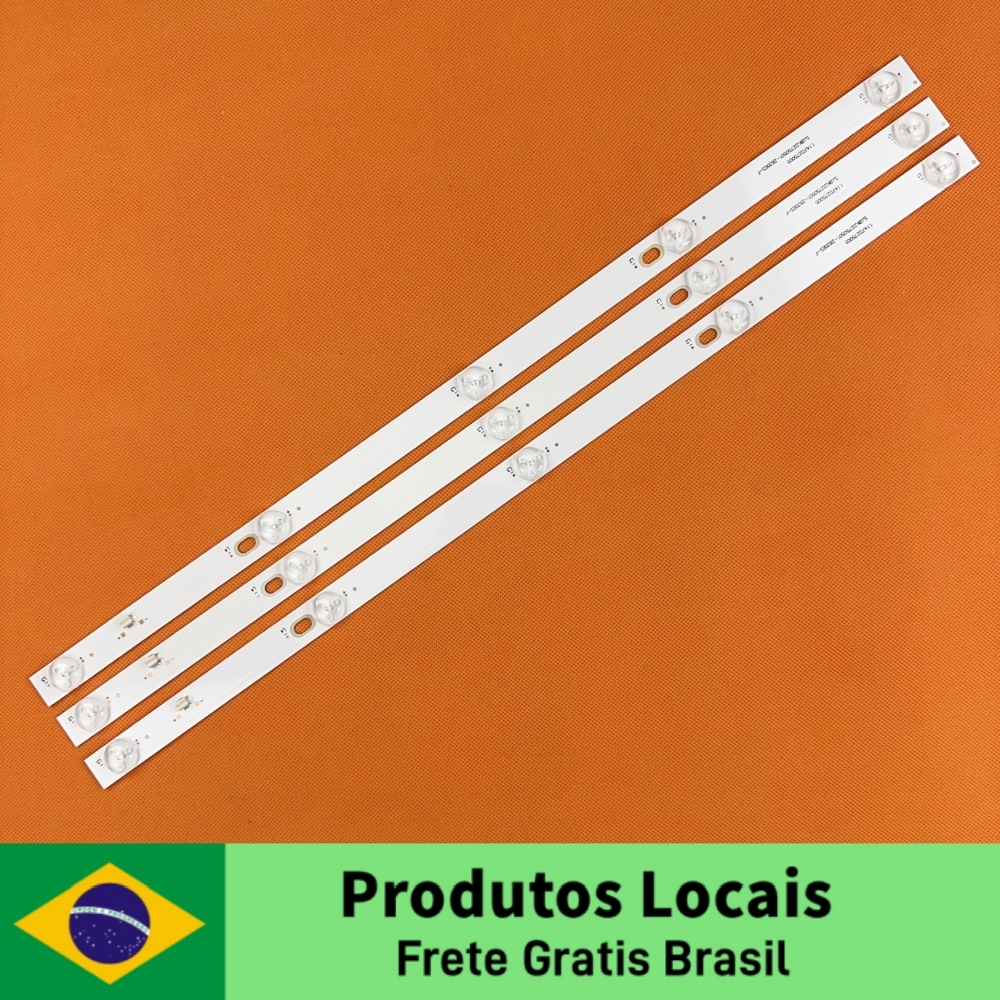 Brasil armazém 20 conjuntos de tira retroiluminação LED para Ph28d27 Ph28d27d Juc7.820.00153326 1.14.FD275005 SJ.BK.D2750501-2835ES-F