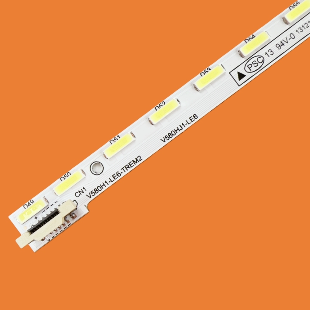 Brasil armazém 20 conjuntos de tira retroiluminação LED para V580H1-LE8-TREM2 58E690U 58E510E 58Q1F PH58E51 LED58K280J LED58C3000iD LED58C3080I V580HJ1-LE6