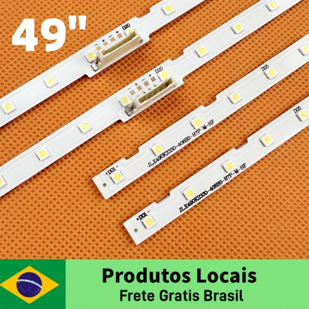 Brasil armazém 30 conjuntos de tira retroiluminação LED para UE49NU7170 UN49NU7100 UE49NU7140U UE49NU7100 BN61-15483A BN96-45953A 45953B LM41-00630A 00557A