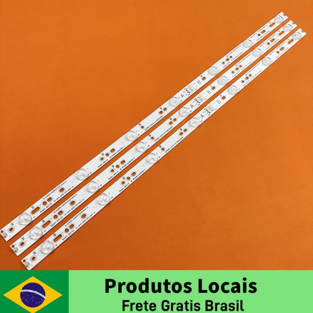 Brasil armazém 15 conjuntos de tira retroiluminação LED para Le32s5760 Le32s5970 Le32d1352 32phg4900 32phg5102 GJ-2K16 D2P5-315 LBM320P0701-FC-2