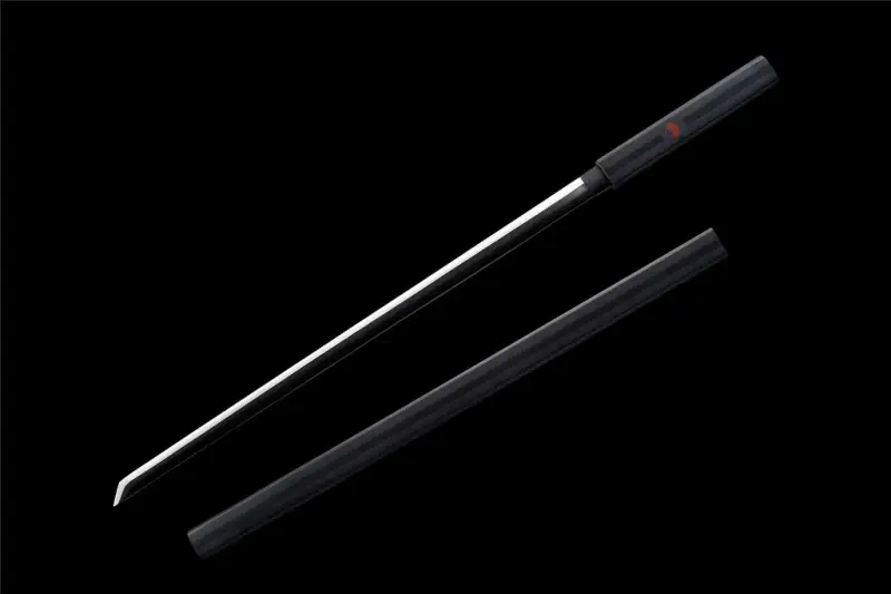 Anime Sword,Normal Type,Black Stick Sword,Kusanagi sword plover blade,Naruto,Uchiha Sasuke,1060 High-carbon steel