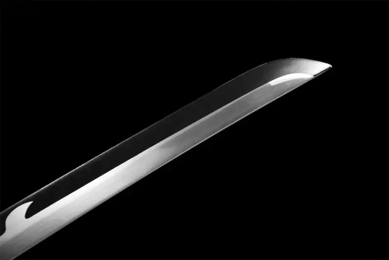 Black Anime Sword,Katana Sharp,Real Japanese Samurai Sword,Handmade Anime Katana,Full Tang,High-carbon steel