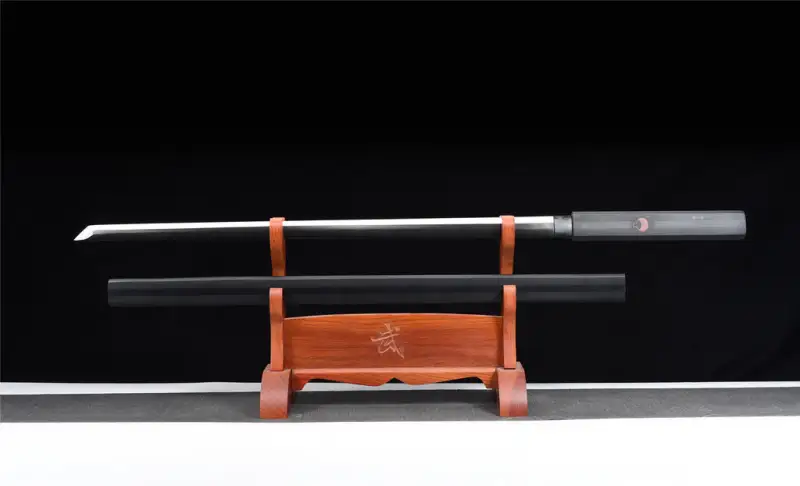 Anime Sword,Normal Type,Black Stick Sword,Kusanagi sword plover blade,Naruto,Uchiha Sasuke,1060 High-carbon steel