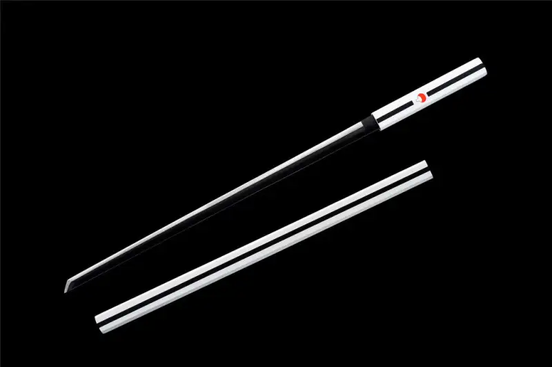 Anime Sword,Normal Type,White Stick Sword,Kusanagi sword plover blade,Naruto,Uchiha Sasuke,1060 High-carbon steel