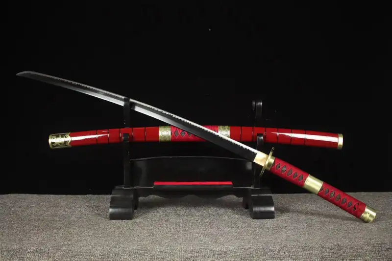 Sandai Kitetsu,Anime Sword,One Piece Roronoa Zoro,Real Japanese Samurai Sword,Handmade anime Katana,High-carbon steel