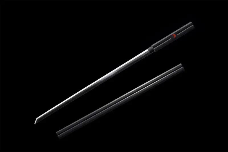 Anime Sword,Groove Type,Black Stick Sword,Kusanagi sword plover blade,Naruto,Uchiha Sasuke,High manganese steel