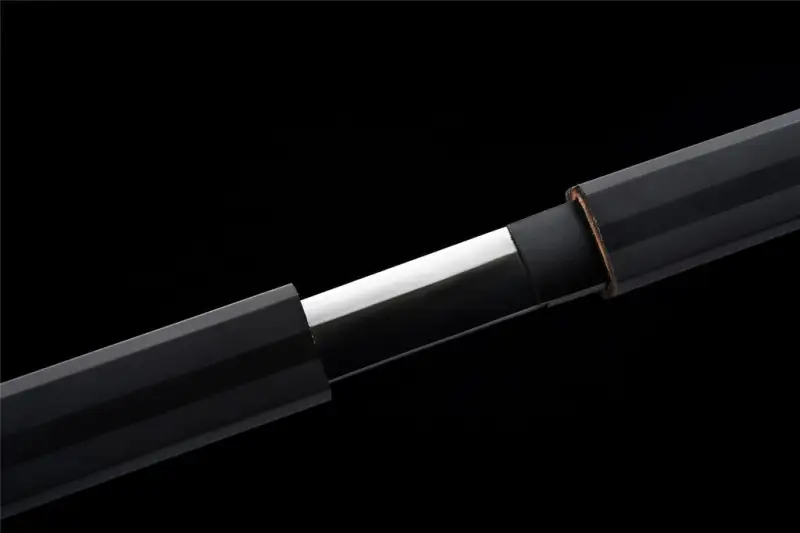 Anime Sword,Normal Type,Black Stick Sword,Kusanagi sword plover blade,Naruto,Uchiha Sasuke,1060 High-carbon steel