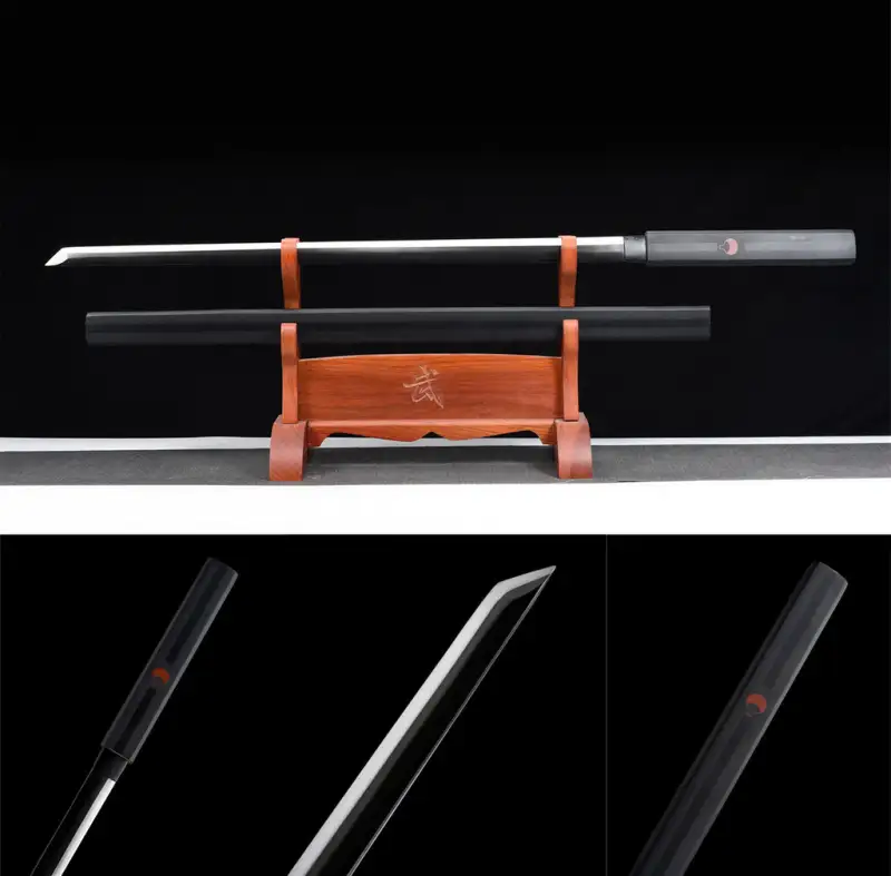 Anime Sword,Normal Type,Black Stick Sword,Kusanagi sword plover blade,Naruto,Uchiha Sasuke,1060 High-carbon steel