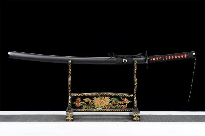 Dayslockedonchop Katana,Tensa Zangetsu,Kurosaki Ichigo,Bleach,Anime Version Katana,Janpanese Samurai sword,High Manganese Steel