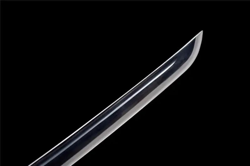 Anime Sword,Roasted Black Blade,Anime Cosplay,Japanese Samurai Sword,Real Handmade anime Katana,High-carbon steel,Full Tang