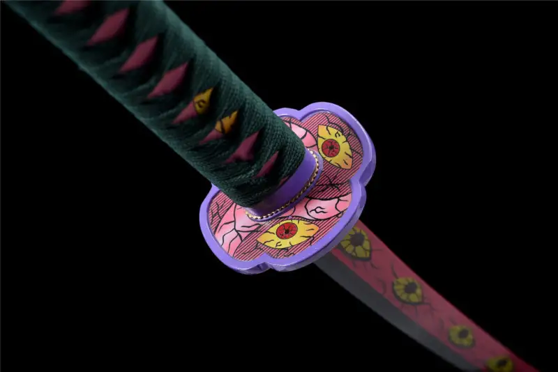 Pink Anime Sword,Anime Cosplay,Real Japanese Samurai Sword,Handmade Anime Katana,High-carbon steel,Full Tang