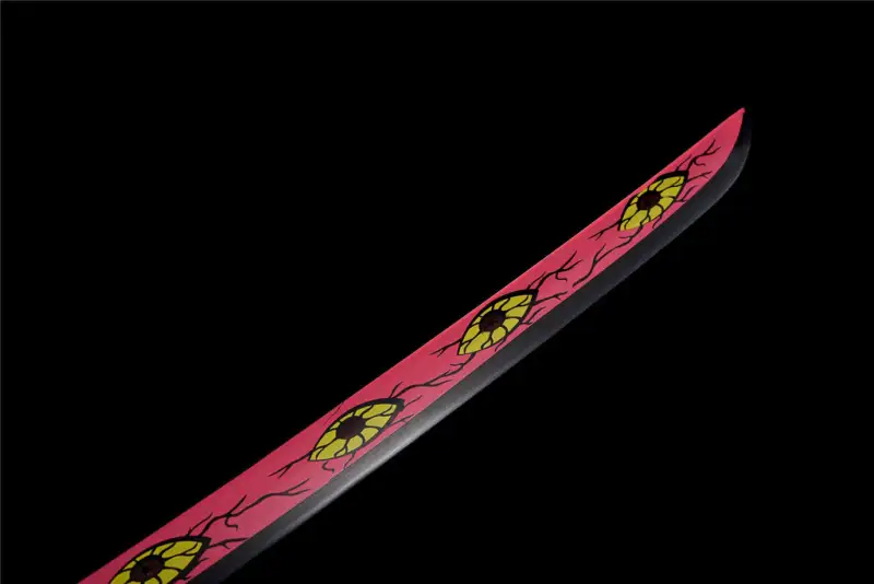 Pink Anime Sword,Anime Cosplay,Real Japanese Samurai Sword,Handmade Anime Katana,High-carbon steel,Full Tang