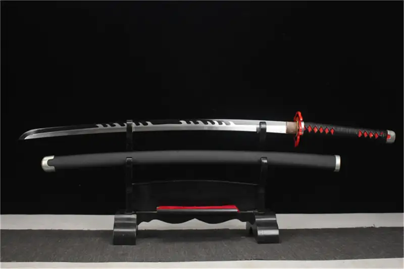 Demon Slayer,Vulcan Tanjirou,Anime Katana Sword,Handmade Samurai Sword,High-carbon steel