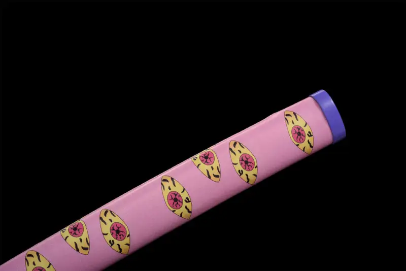 Pink Anime Sword,Anime Cosplay,Real Japanese Samurai Sword,Handmade Anime Katana,High-carbon steel,Full Tang