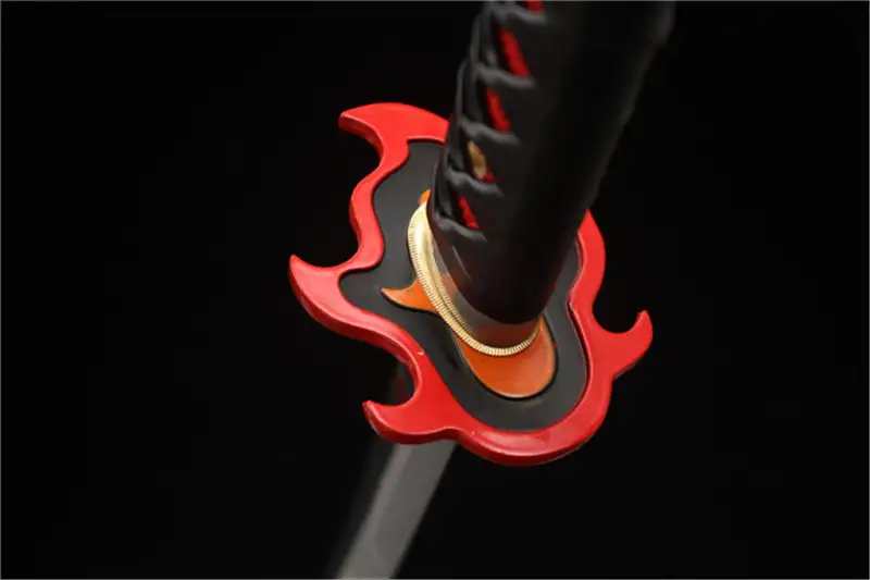 Demon Slayer,Vulcan Tanjirou,Anime Katana Sword,Handmade Samurai Sword,High-carbon steel