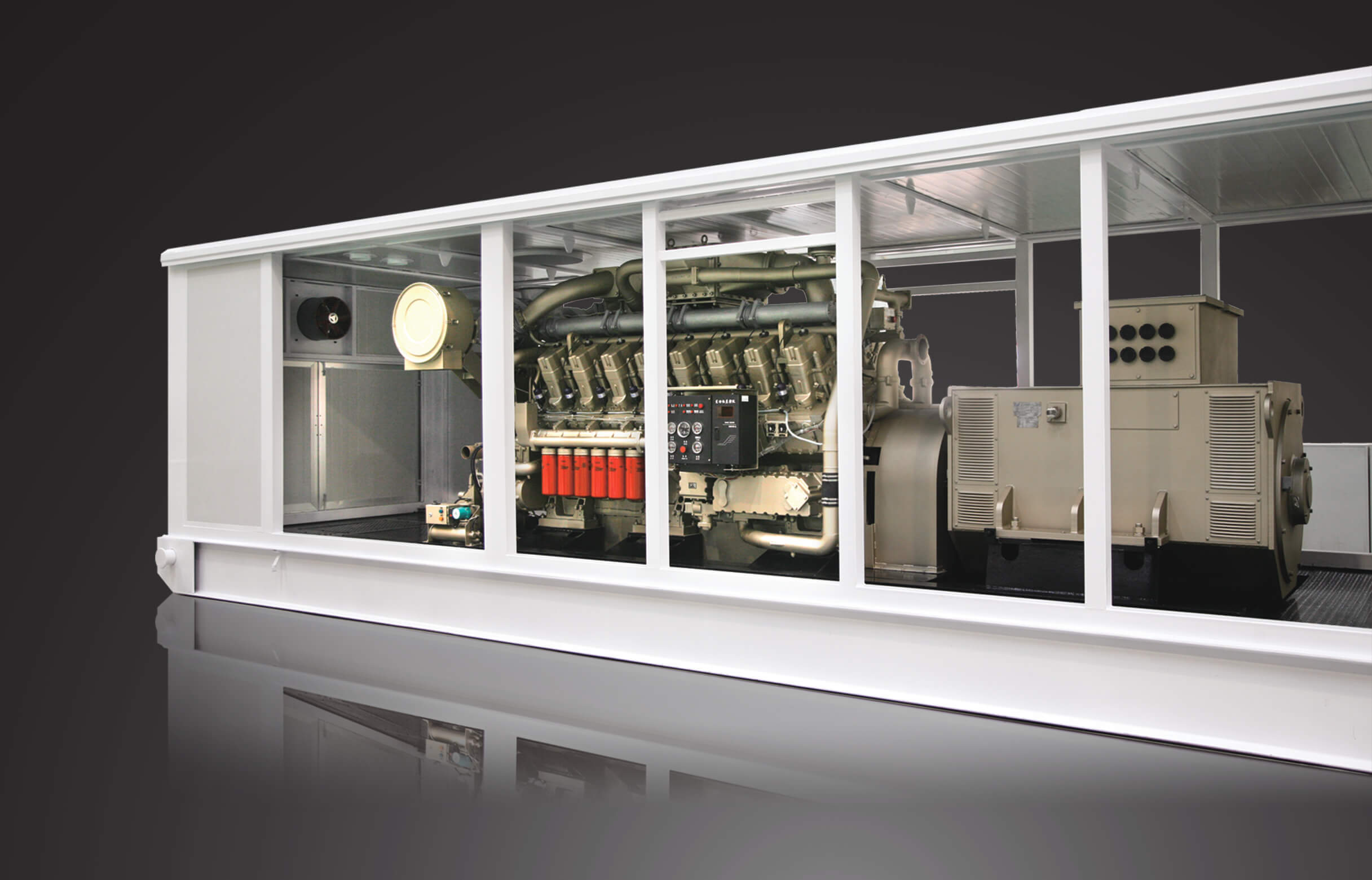 Gas generator with chinese brand low speed