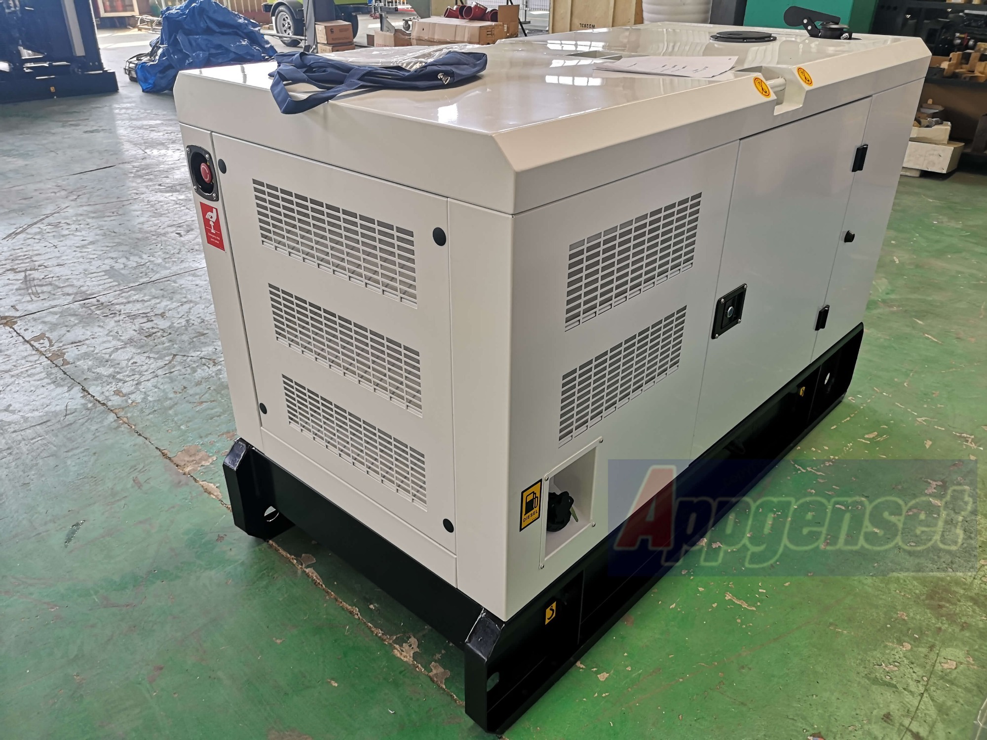 Silent diesel genrator for school standby