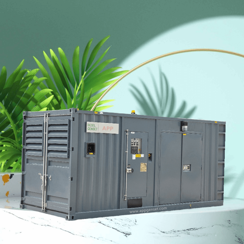 container genset for data center