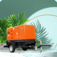 generator with trailer