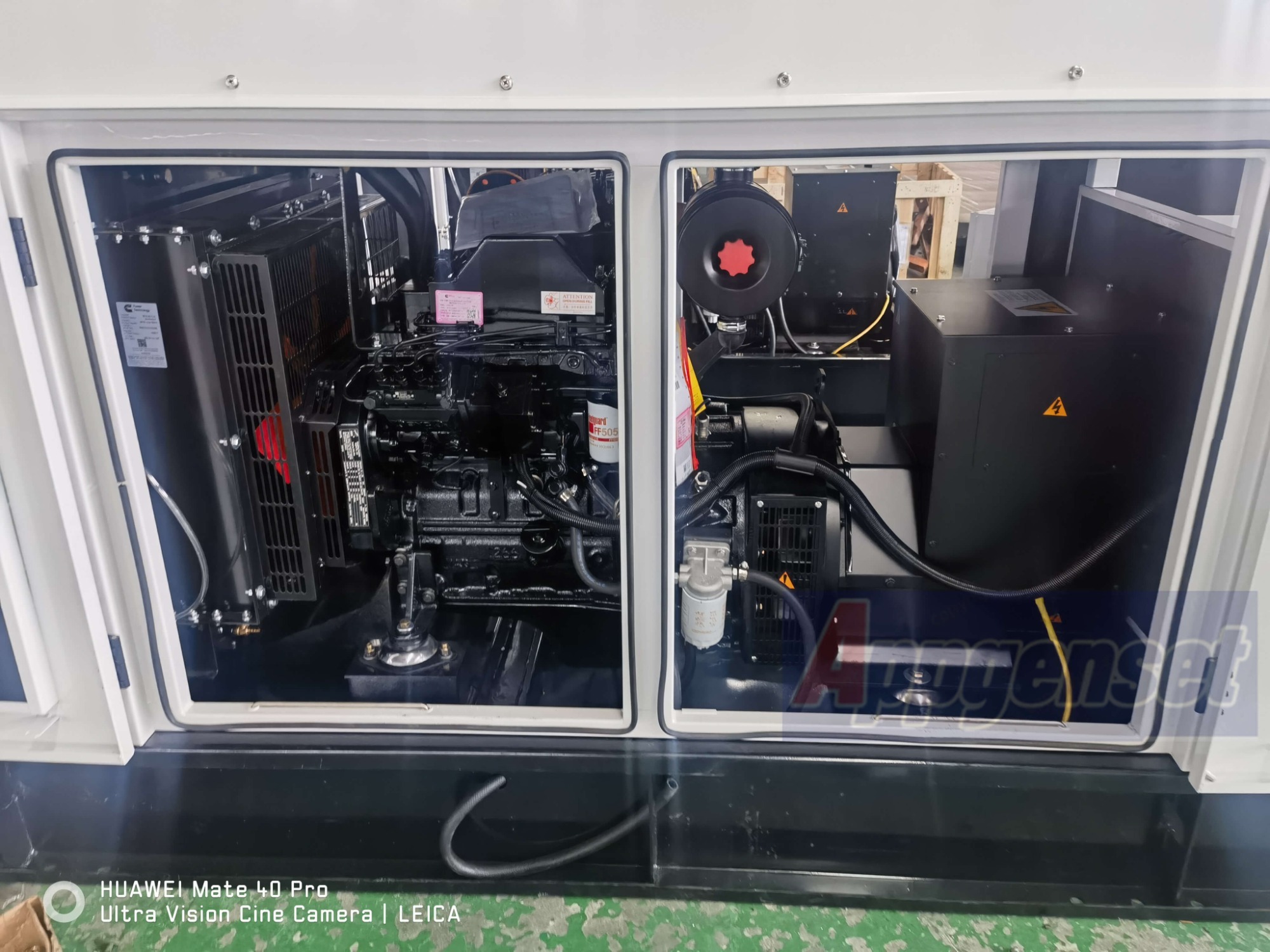 SILENT DIESEL GENSET 50KVA