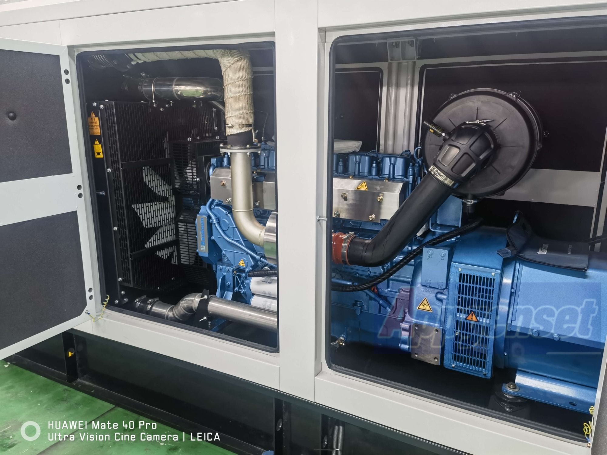 100KVA 80kw silent diesel generator 60HZ