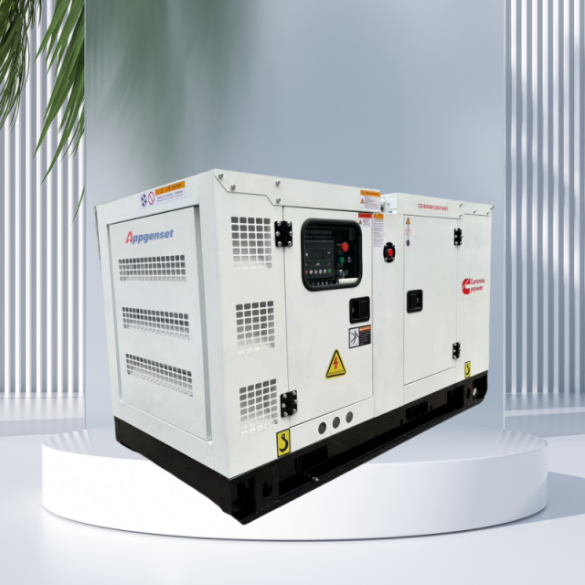 silent diesel generator with cummins brand