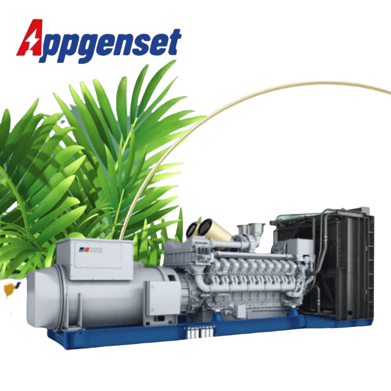 MTU diesel power generator