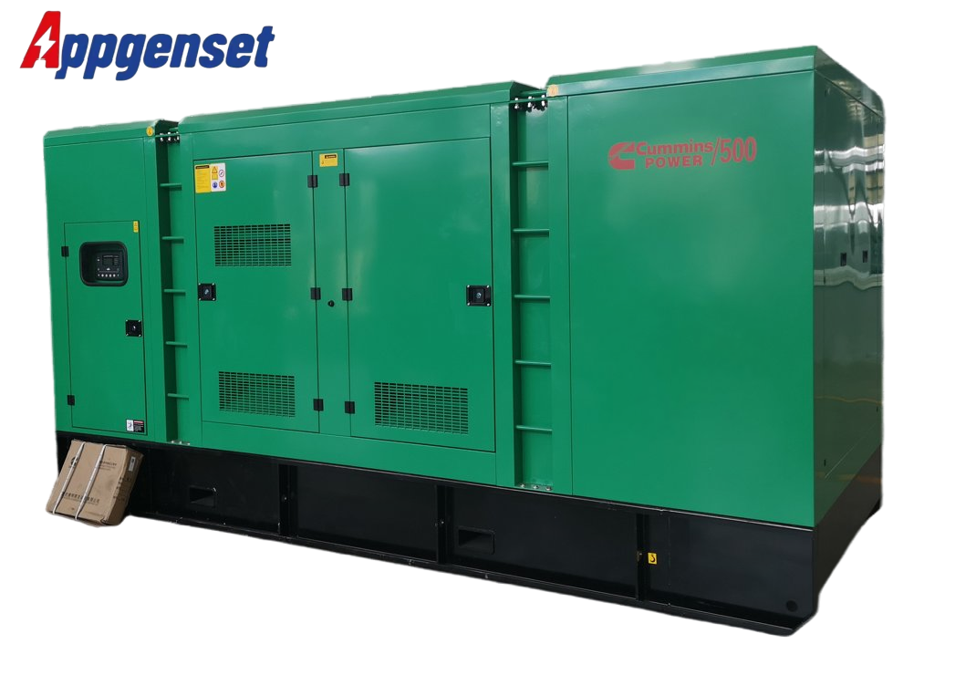 500KVA SILENT DIESEL GENERATOR SYNCHRONIZATION