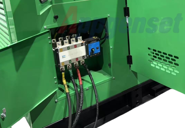 60HZ cummins silent standby diesel generator with ATS (Intelligent generator set)