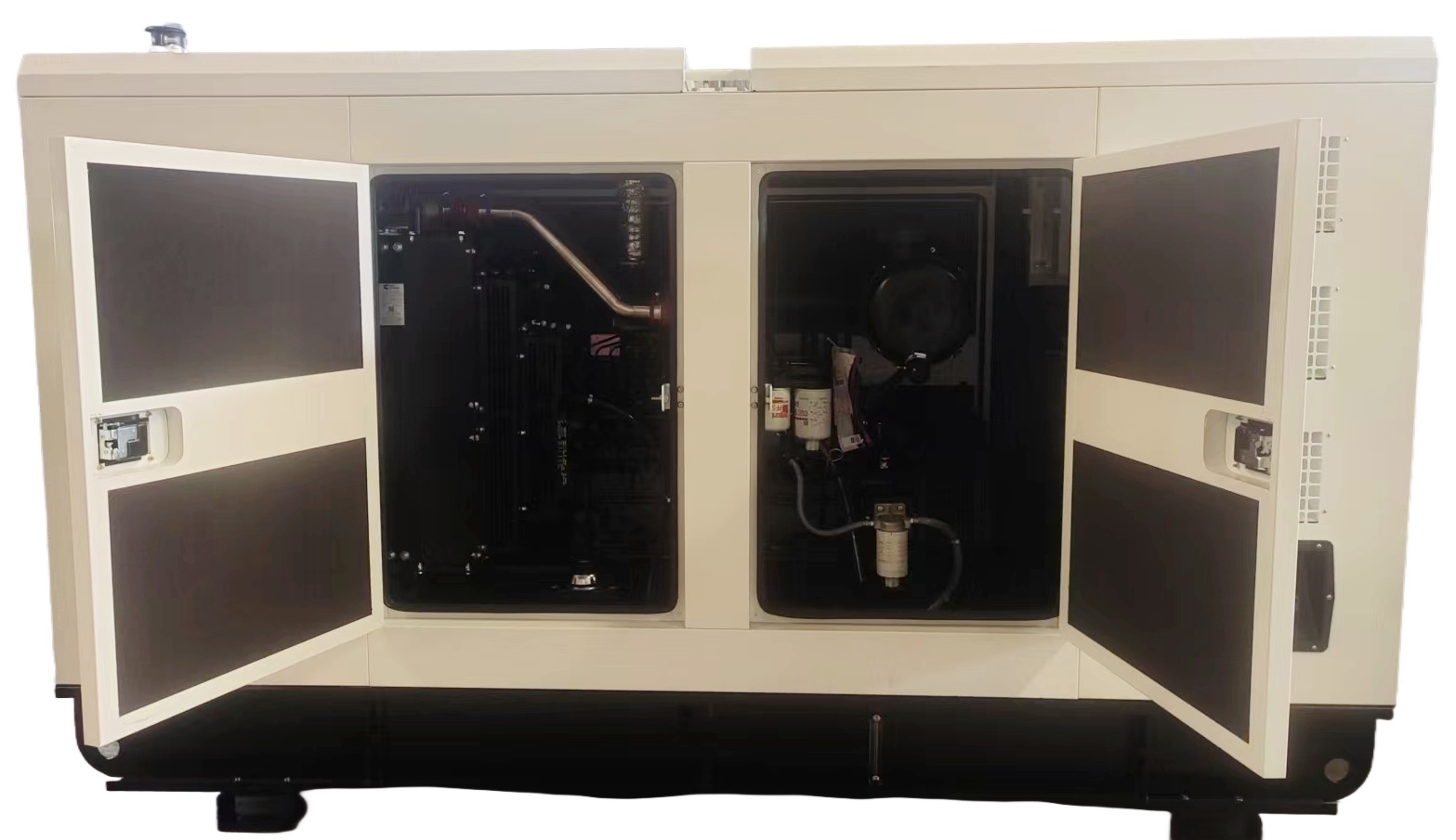 60HZ cummins silent standby diesel generator with ATS (Intelligent generator set)