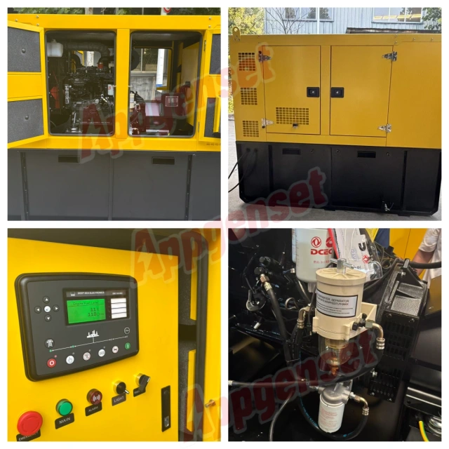 generator with 1000L fuel tank