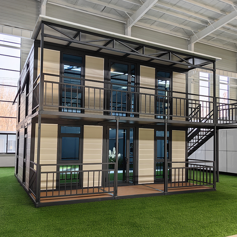 20ft Expandable House Two Floors Flat Roof